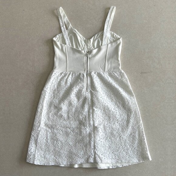 Topshop Lace Corset Flippy Tunic Dress ASO Lana Del Rey & Demi Lovato - Picture 4 of 9